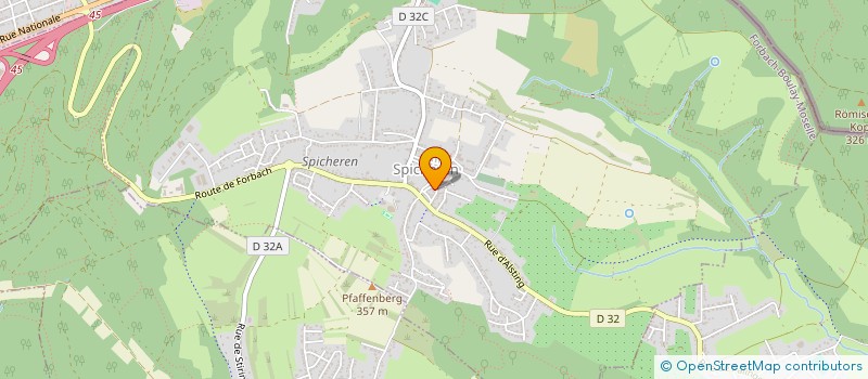 localisation de l'entreprise MONSIEUR MAXENCE HASSLER  SPICHEREN