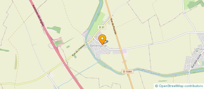 localisation de l'entreprise MONSIEUR MAXENCE HEINE  BELLENGLISE