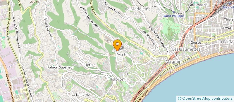 localisation de l'entreprise MONSIEUR MAXENCE HEITZ à NICE
