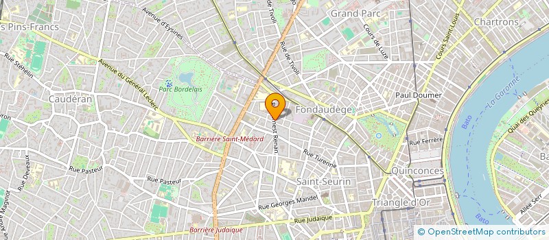 localisation de l'entreprise MONSIEUR MAXENCE HENRY à BORDEAUX