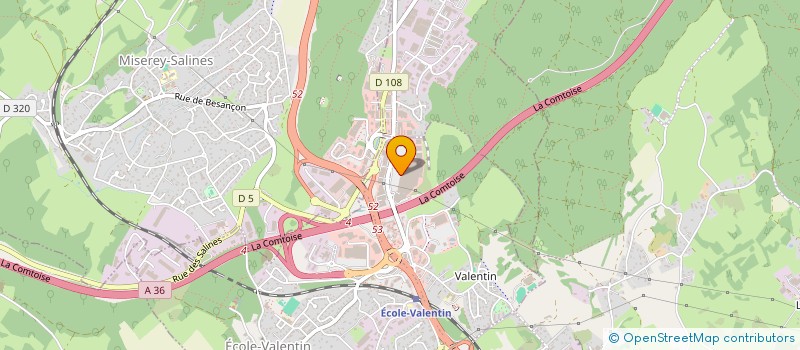 localisation de l'entreprise MONSIEUR MAXENCE HENRY  ECOLE-VALENTIN