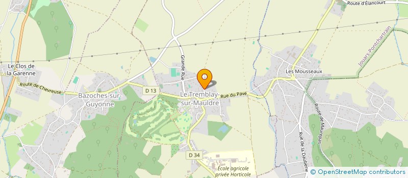 localisation de l'entreprise MONSIEUR MAXENCE HEURTAUX à LE TREMBLAY-SUR-MAULDRE