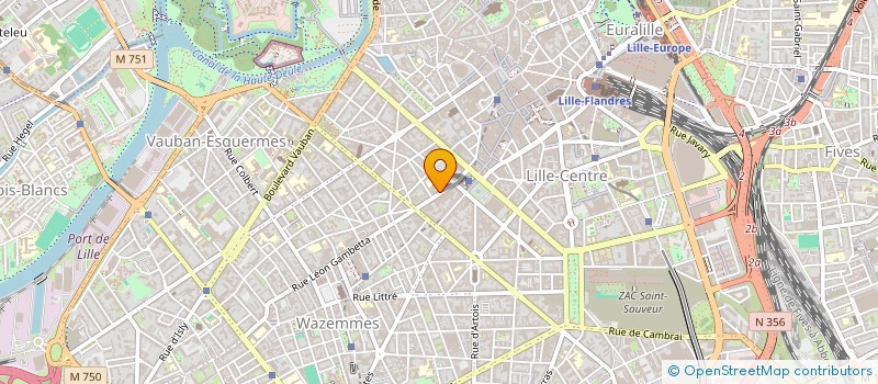 localisation de l'entreprise MONSIEUR MAXENCE HOLLEBECQ à LILLE