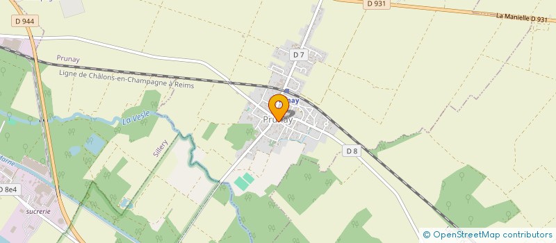 localisation de l'entreprise MONSIEUR MAXENCE HOT  PRUNAY