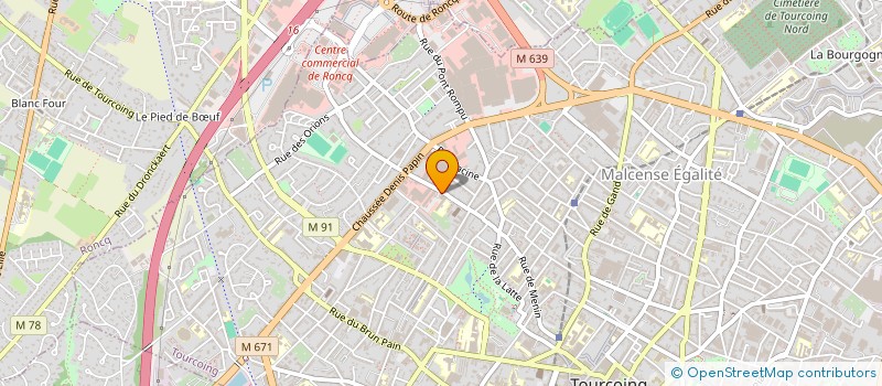 localisation de l'entreprise MONSIEUR MAXENCE HOUVENAEGHEL  TOURCOING