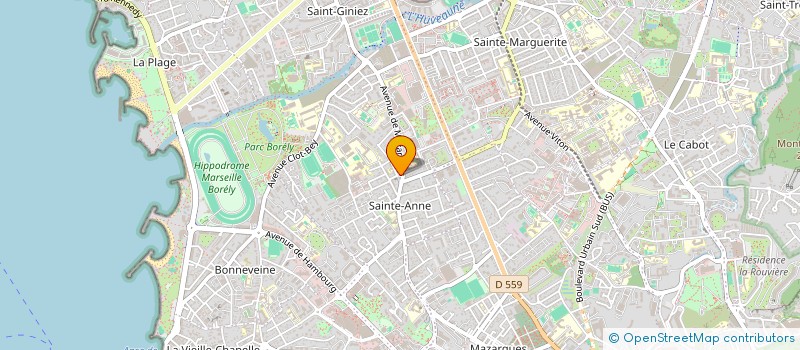 localisation de l'entreprise MONSIEUR MAXENCE HUGUET à MARSEILLE