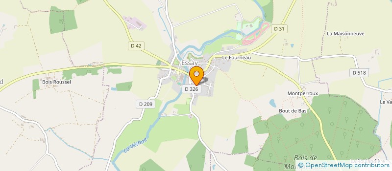 localisation de l'entreprise MONSIEUR MAXENCE HUGUET à SAINTE-SCOLASSE-SUR-SARTHE