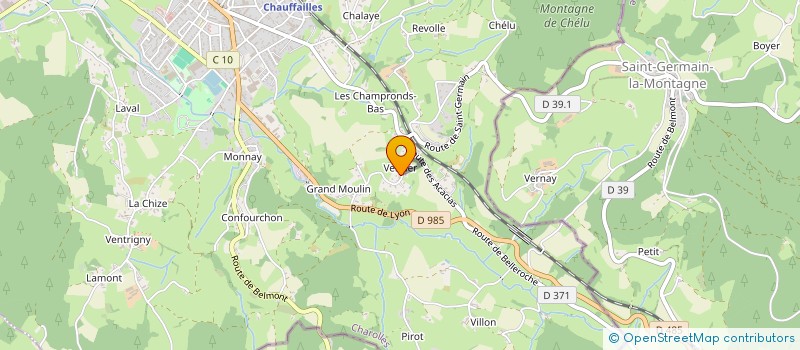 localisation de l'entreprise MONSIEUR MAXENCE HUSSER à CHAUFFAILLES