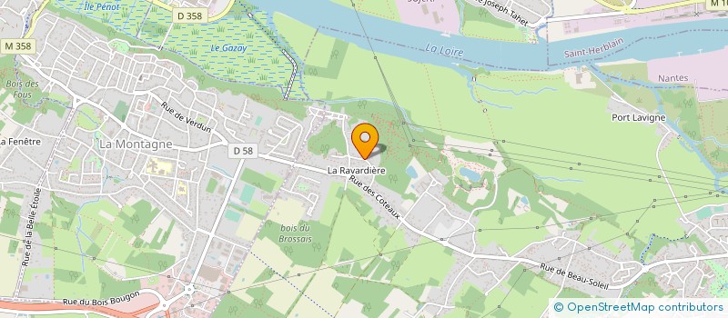 localisation de l'entreprise MONSIEUR MAXENCE JAMOT--DUBOIS  BOUGUENAIS