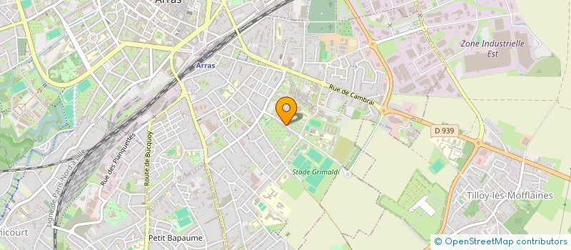 localisation de l'entreprise MONSIEUR MAXENCE JEANJEAN à ARRAS