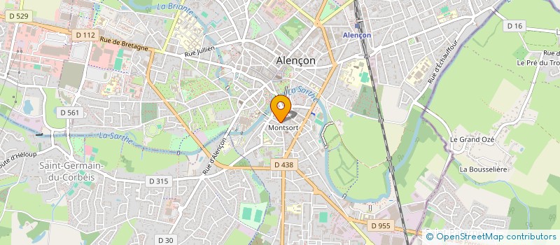 localisation de l'entreprise MONSIEUR MAXENCE JULIEN à ALENCON
