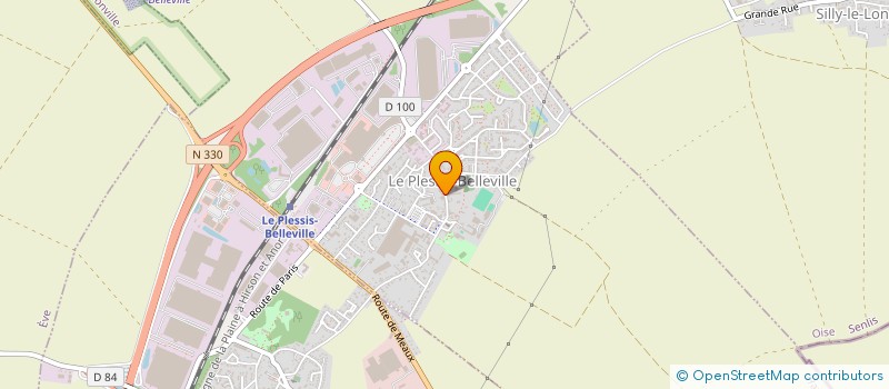 localisation de l'entreprise MONSIEUR MAXENCE LAGRAVERE  LE PLESSIS-BELLEVILLE