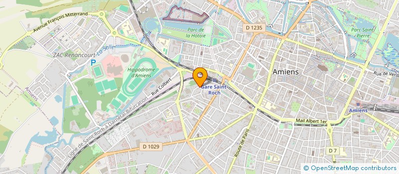 localisation de l'entreprise MONSIEUR MAXENCE LALOUX  AMIENS