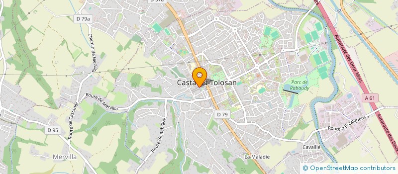 localisation de l'entreprise MONSIEUR MAXENCE LANCOSME à CASTANET-TOLOSAN