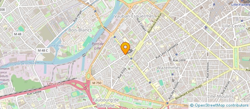 localisation de l'entreprise MONSIEUR MAXENCE LANOS à LILLE