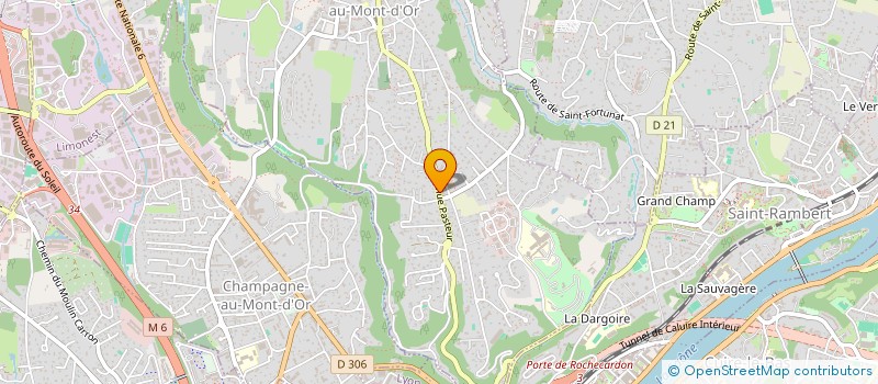 localisation de l'entreprise MONSIEUR MAXENCE LASSUS  SATHONAY-CAMP