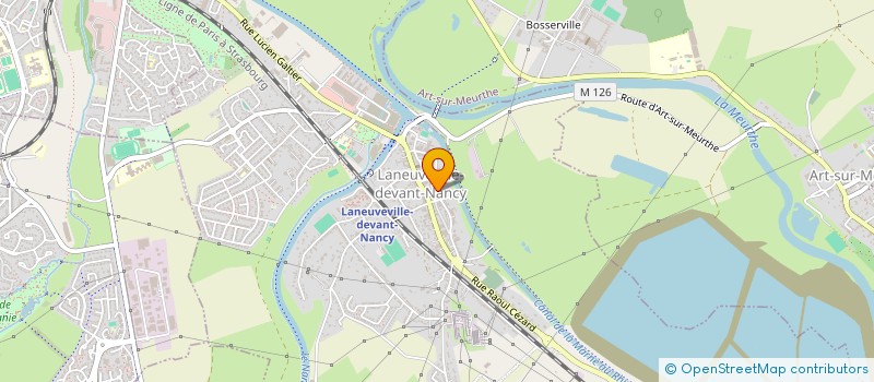 localisation de l'entreprise MONSIEUR MAXENCE LAURENT  LAXOU