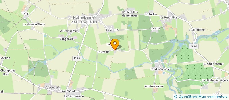 localisation de l'entreprise MONSIEUR MAXENCE LE BERRE à JOUE-SUR-ERDRE