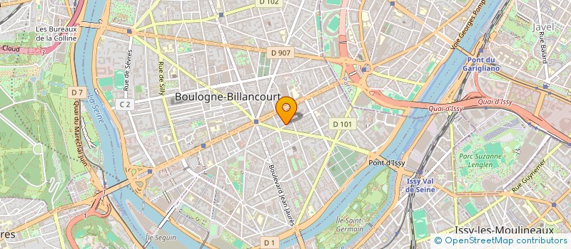 localisation de l'entreprise MONSIEUR MAXENCE LE CORRE à BOULOGNE-BILLANCOURT