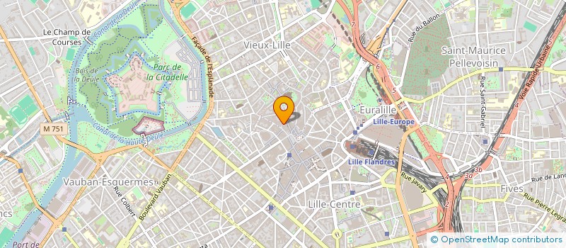 localisation de l'entreprise MONSIEUR MAXENCE LE FLAHEC à LILLE