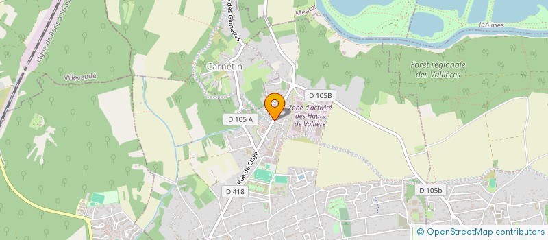 localisation de l'entreprise MONSIEUR MAXENCE LE GAC  THORIGNY-SUR-MARNE