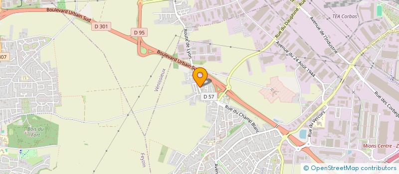 localisation de l'entreprise MONSIEUR MAXENCE LE ROUX à CORBAS