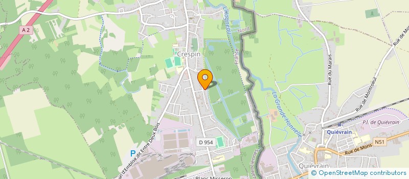 localisation de l'entreprise MONSIEUR MAXENCE LEMAITRE  CRESPIN