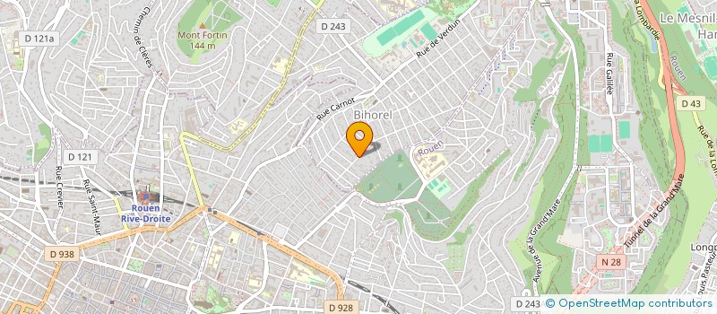 localisation de l'entreprise MONSIEUR MAXENCE LENORMAND  BIHOREL