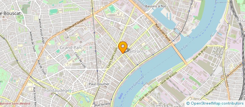 localisation de l'entreprise MONSIEUR MAXENCE LEPAGE  BORDEAUX