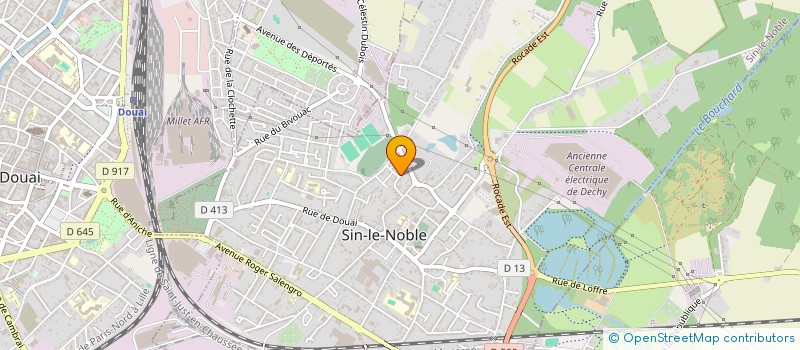 localisation de l'entreprise MONSIEUR MAXENCE LESIEUR  SIN-LE-NOBLE