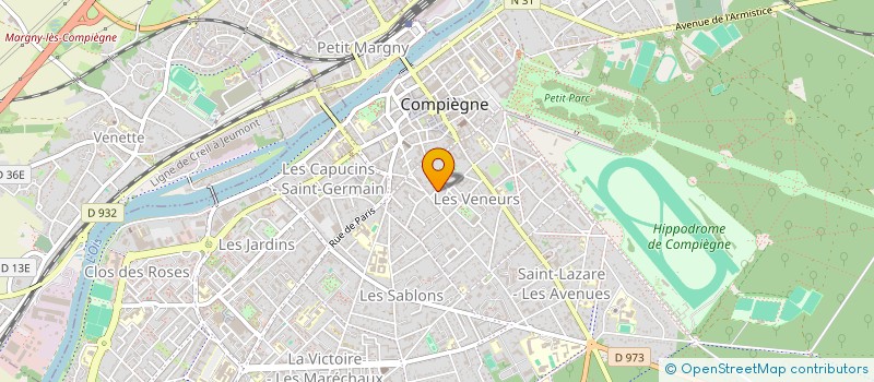 localisation de l'entreprise MONSIEUR MAXENCE LEULLIER  COMPIEGNE