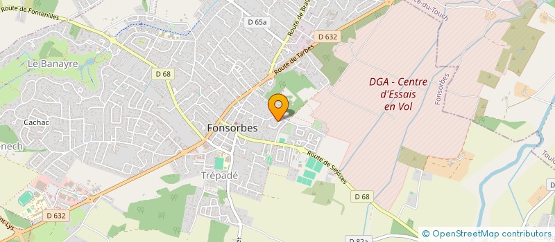 localisation de l'entreprise MONSIEUR MAXENCE LIBES  FONSORBES