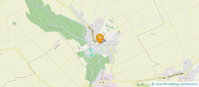 localisation de l'entreprise MONSIEUR MAXENCE LINDENBERGER  SAULT-LES-RETHEL