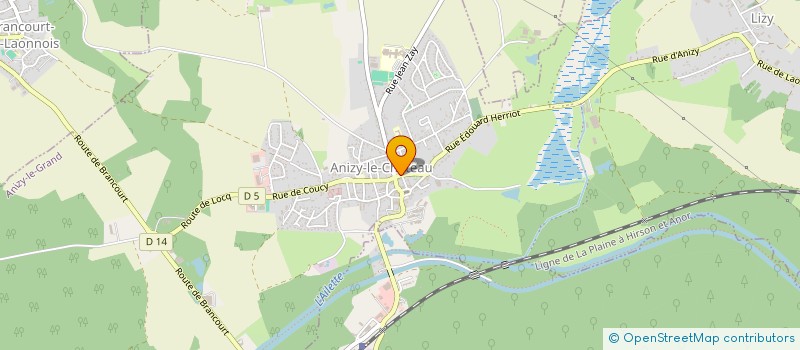 localisation de l'entreprise MONSIEUR MAXENCE LONGATTE à SOISSONS