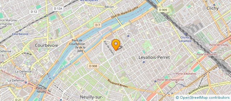 localisation de l'entreprise MONSIEUR MAXENCE LUDIG à LEVALLOIS-PERRET