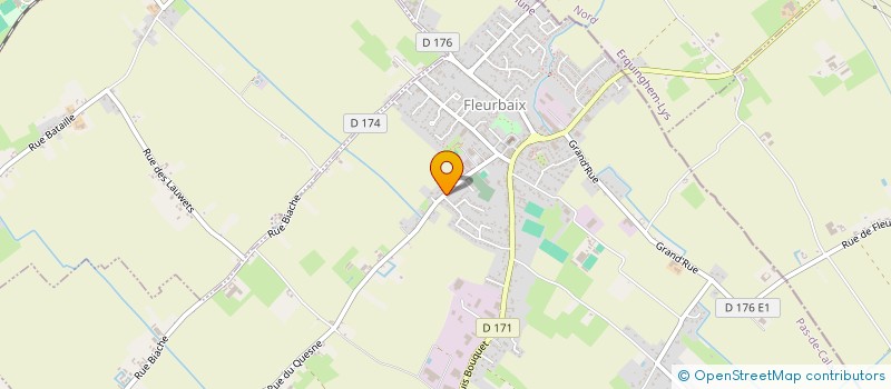 localisation de l'entreprise MONSIEUR MAXENCE LUTTRINGER  FLEURBAIX