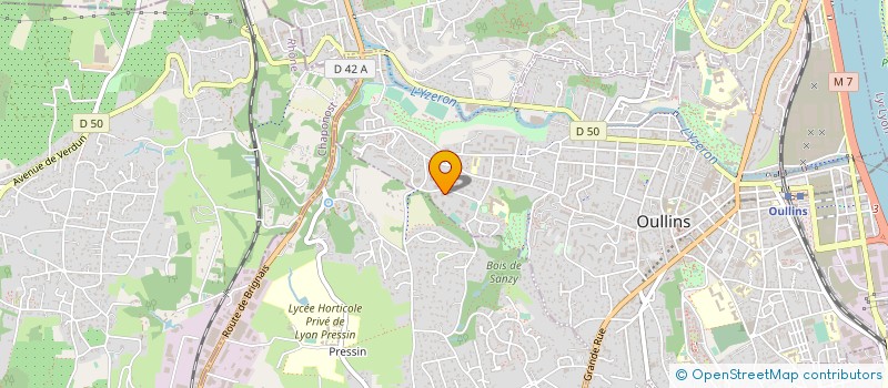 localisation de l'entreprise MONSIEUR MAXENCE MACHEFERT  OULLINS-PIERRE-BENITE