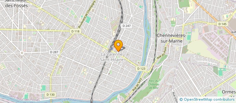 localisation de l'entreprise MONSIEUR MAXENCE MAJER à SAINT-MAUR-DES-FOSSES