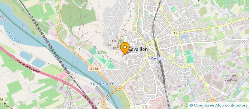 localisation de l'entreprise MONSIEUR MAXENCE MANGIN  CAVAILLON