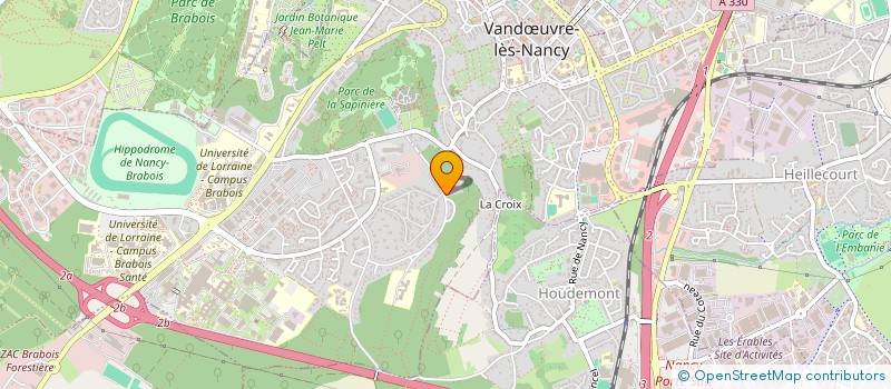 localisation de l'entreprise MONSIEUR MAXENCE MARQUES--PIERRE  VANDUVRE-LES-NANCY