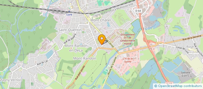 localisation de l'entreprise MONSIEUR MAXENCE MARQUET  LURE