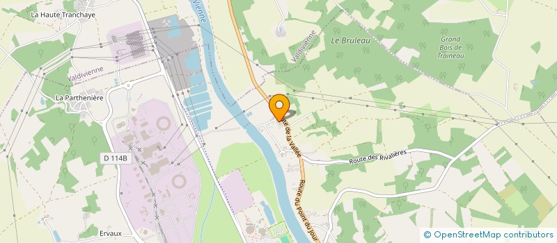 localisation de l'entreprise MONSIEUR MAXENCE MASSET  CIVAUX