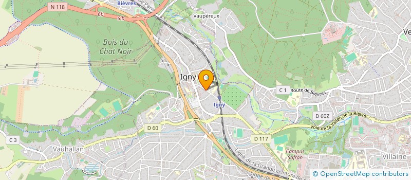 localisation de l'entreprise MONSIEUR MAXENCE MERY  IGNY