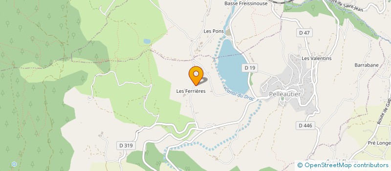 localisation de l'entreprise MONSIEUR MAXENCE MILLON  PELLEAUTIER