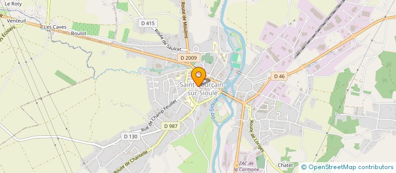 localisation de l'entreprise MONSIEUR MAXENCE MY à SAINT-POURCAIN-SUR-SIOULE