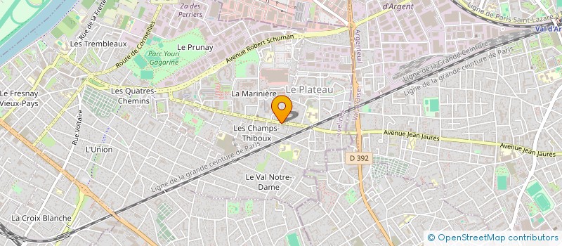 localisation de l'entreprise MONSIEUR MAXENCE NDZABA  SARTROUVILLE