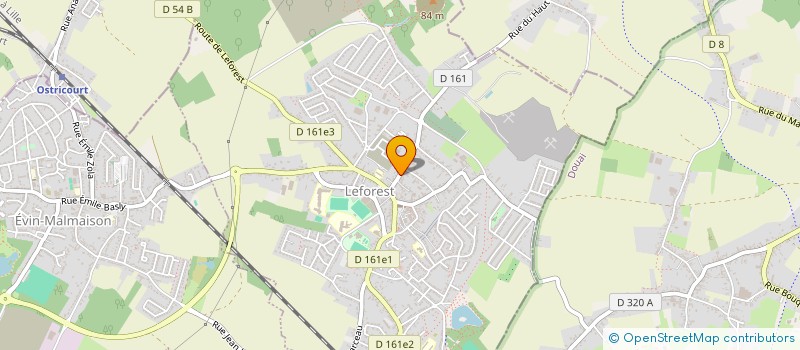 localisation de l'entreprise MONSIEUR MAXENCE NUEZ  LEFOREST