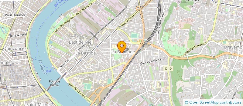 localisation de l'entreprise MONSIEUR MAXENCE ODDONE  BORDEAUX