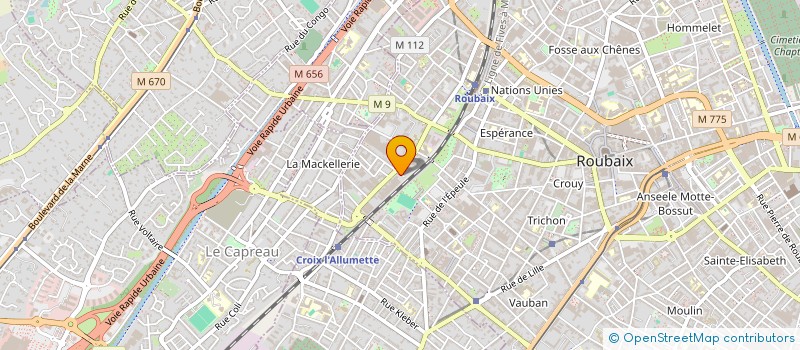 localisation de l'entreprise MONSIEUR MAXENCE OLIVIER  RONCQ