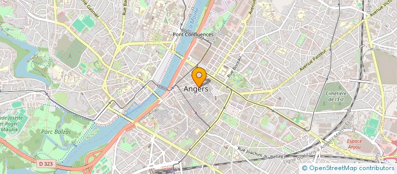 localisation de l'entreprise MONSIEUR MAXENCE OUDIN à ANGERS